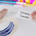 ZOMPAGO Beige Art Tape 0.8in x 164ft Removable Low Tack Masking Tape