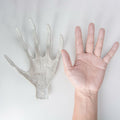 XONOR Halloween Witch Skeleton Hands 1 Pair Plastic Scary Decor