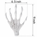 XONOR Halloween Witch Skeleton Hands 1 Pair Plastic Scary Decor