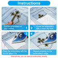 PATIKIL Cross Embroidered Patches 11 Pcs 4.1x2.8in Multicolored Iron On