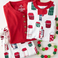 HonestBaby Organic Cotton Family Holiday Pajamas Size 24 Months