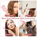manrator Curl Defining Brush Vented Detangling Frizz Control Pink