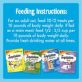 BestBy12/25 Temptations Cat Treats Variety Pack Crunchy & Soft 6.3oz 4 Pack