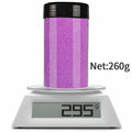 ANGXILIN 260g Iridescent Fine Glitter Shaker Bottle IRI Mix White Epoxy Resin