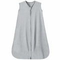 GUNTAIL Baby Sleep Sack 100% Rayon Cotton 2-Way Zipper Grey Size M