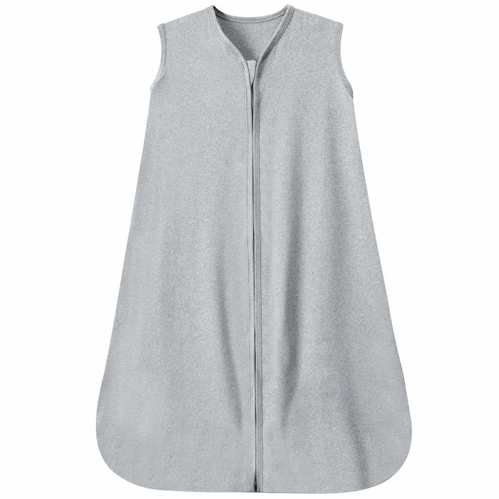 GUNTAIL Baby Sleep Sack 100% Rayon Cotton 2-Way Zipper Grey Size M