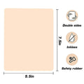 Lyuxzad Tattoo Practice Skins 10 Sheets 7.4x5.6in Double-Sided Silicone Multi