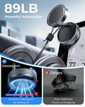Vacuum Magnetic Phone Holder 360° Mount for MagSafe Strong Suction iPhone 15/16