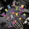 Remuuly Halloween 5D Diamond Art Elf Legs Keychains Double Sided 20 Pcs