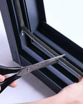 Noabaco 33 Ft Brush Weather Stripping Door Window Seal Strip Grey 11/32x9/16