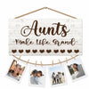 CGBHW Great Aunt Photo Frame Wall Hanging Gift 12x6 Black