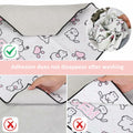 SANWICH Magic Cloth Makeup Bag Clear Hemp 2PCS Portable Cosmetic Organizer