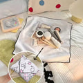 SANWICH Magic Cloth Makeup Bag Clear Hemp 2PCS Portable Cosmetic Organizer