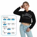 EXARUS Girls Kitty Print Sweatshirt Crew Neck Long Sleeve Khaki Size 12Y
