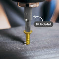 Decking Screws #9 3in Gold 100pcs Long Star Head Wood to Wood Screws