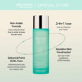 CICA Bakuchiol Cleanse Toner | Korean Skincare 2in1 Toner (120ml/4.05 fl. oz.)