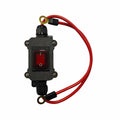 Daohaodeli 16AWG DPST Inline Wire Switch 3-Pin Dual Side On/Off 40cm AC
