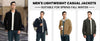Rdruko Men's Corduroy Zip-Front Bomber Jacket Light Grey Size L