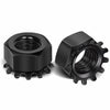 MewuDecor M8-1.25 Keps Lock Nut 304 Stainless Steel Black Finish 25 PCS