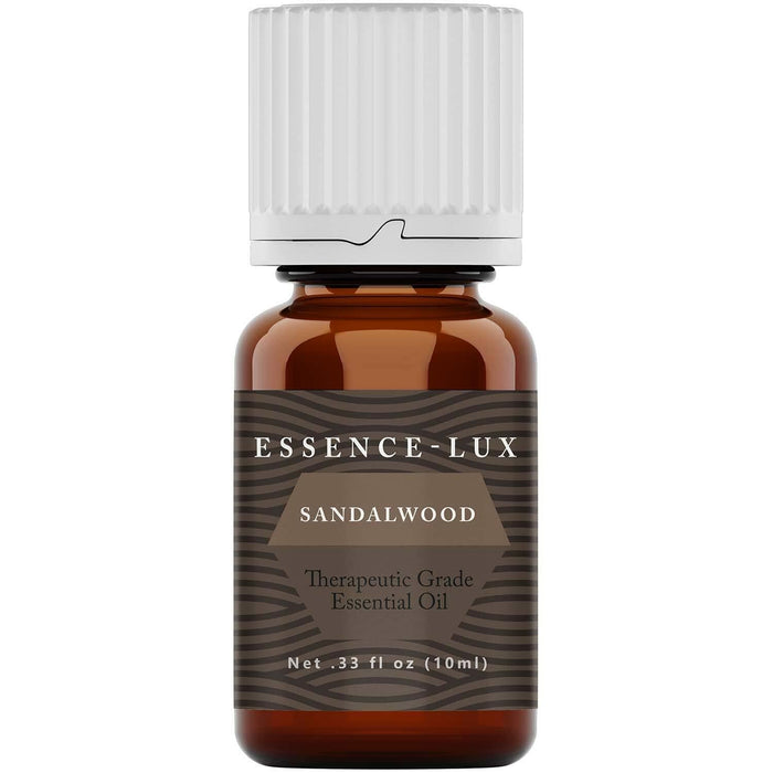 Essence-Lux Sandalwood Essential Oil 10ml 0.33oz Aromatherapy Dropper