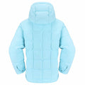 CAMELSPORTS Women's Lightweight Hooded Quilted Puffer Jacket Blue Size S