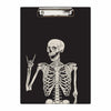 Britimes Wood Clipboard Nursing Clip Board Funny Skull Skeleton A4 Size