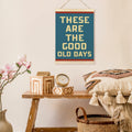 TAEDIN Inspirational Rustic Wall Art Poster Hanger Frame 12x16 Deep Blue