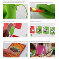 XSDY Frog Tongue Game Blowing Air Insect Cardboard Multiplayer Double Pack