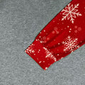 ADIAOA Women's Christmas Color-Block Botany Cartoon Shirt Greentree Size L