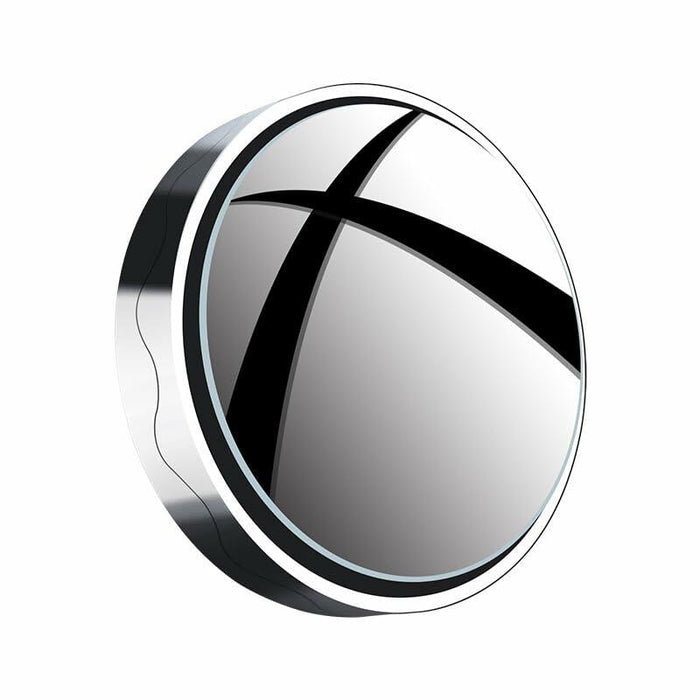 Schönn 2 Pack Blind Spot Car Mirrors 2" Adjustable HD Glass Silver Frame