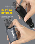 Banshu 12-in-1 Ratchet Screwdriver Set Magnetic Bits Case Colorful Alloy Steel