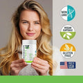 GREEN ROYALTY Magnesium Citrate 1000mg 60 Vegan Capsules Gluten Free USA