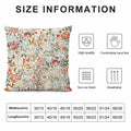 Yaemikoo William Morris Vintage Floral Throw Pillow Covers Set of 2 18x18