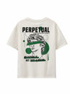 SOLY HUX Boys Graphic Tee Short Sleeve Letter Print White Size 10Y