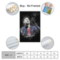 Generic Neymar Wall Art Canvas Print Poster 16x24inch Unframed