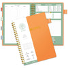 Alltree Recipe Notebook Spiral Organizer 15 Tabs 120 Pages Black 5.5x8.5