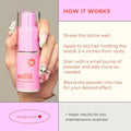 The Milli Method Dry Shampoo Powder Non-Aerosol Lemongrass 0.88oz Travel