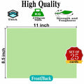 MEIOPUOYEAM Lake Blue Cardstock 8.5x11 Inch 25 Sheets Paper