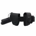ROCOTACTICAL 5-in-1 Police Duty Web Belt Kit Black Medium 32-38"