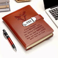 JOHSBYD Eagle Leather Combination Lock Notebook Scouts Gift