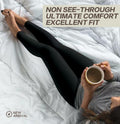 Laite Hebe 4 Pack High Waisted Yoga Leggings Soft Tummy Control Size L-XL