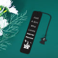 FOOZDEEVAAQ Gothic Halloween Alloy Steel Bookmarks Dark Color Teens Women