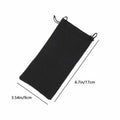 Eluckya 4PCS Microfiber Soft Eyeglass Sunglasses Pouch Drawstring White Grey