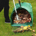 Sheporse 2-Pack 53 Gallon Reusable Garden Bags Green Yard Waste Polyethylene