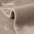HENNY RUE Men's Cotton Crew & Mid-Crew Socks Casual Mixed Color Size 6-10