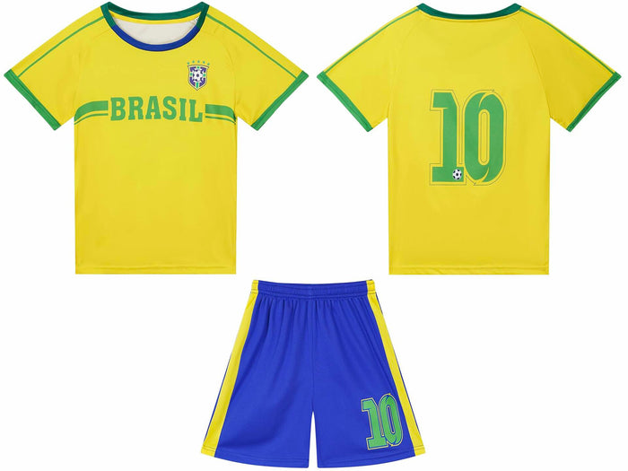 Yanzeeg Soccer Jersey Football Training Shirt Brasil 22 Size 22