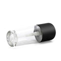 Furnido 4 Pack 30ml Clear Glass Round Essence Lotion Bottles with Pump