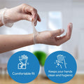 ProHeal Vinyl Disposable Gloves Clear Powder & Latex Free 100 Count Size S