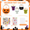Gersoniel 339 Pcs Halloween DIY Craft Paper Ornaments Kit Pumpkin Ghost Bat