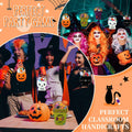 Gersoniel 339 Pcs Halloween DIY Craft Paper Ornaments Kit Pumpkin Ghost Bat